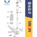 mobis rear shock absorbers for kia k7 cadenza 2019-21